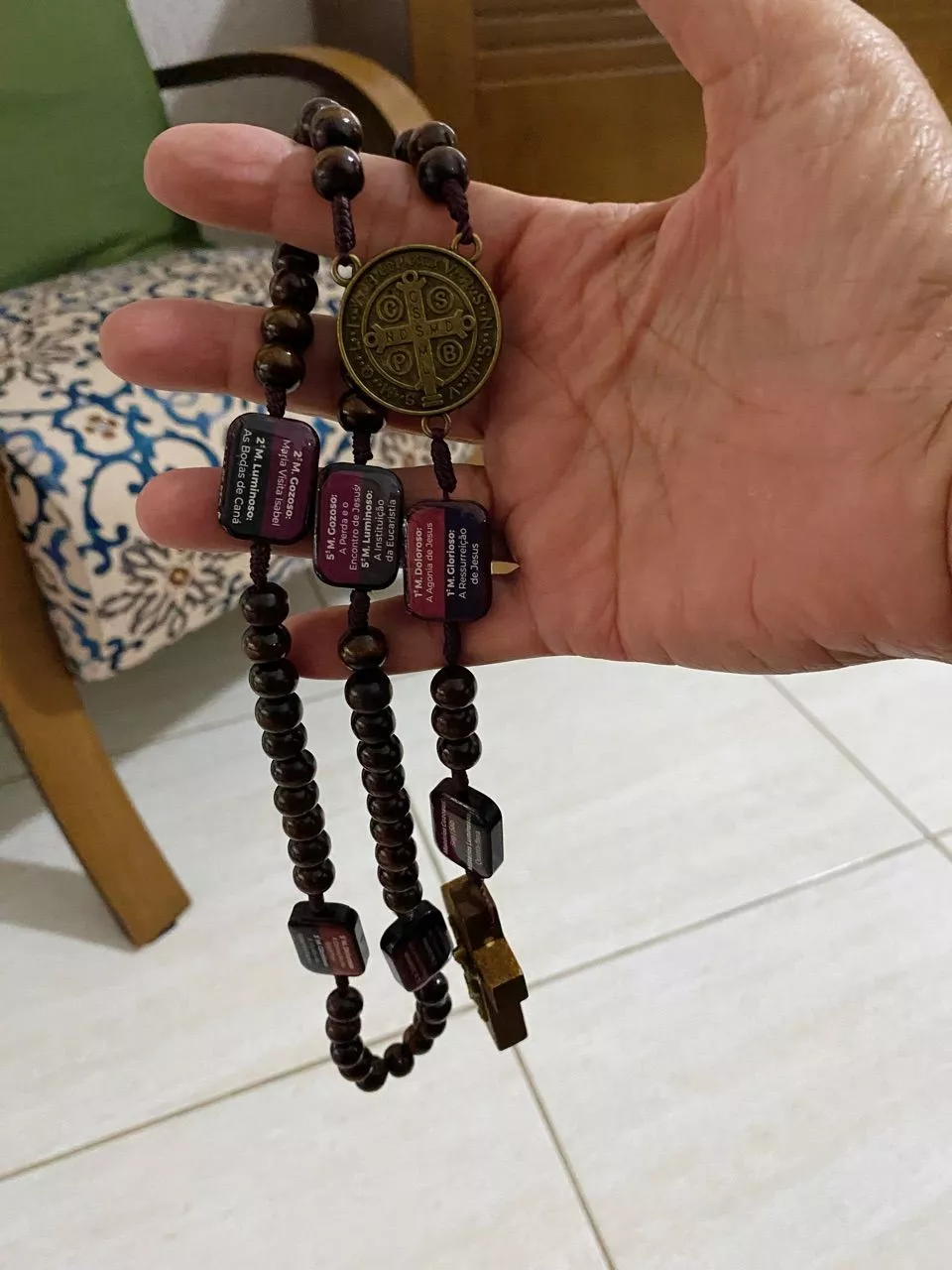 Terço de Contemplação como presente